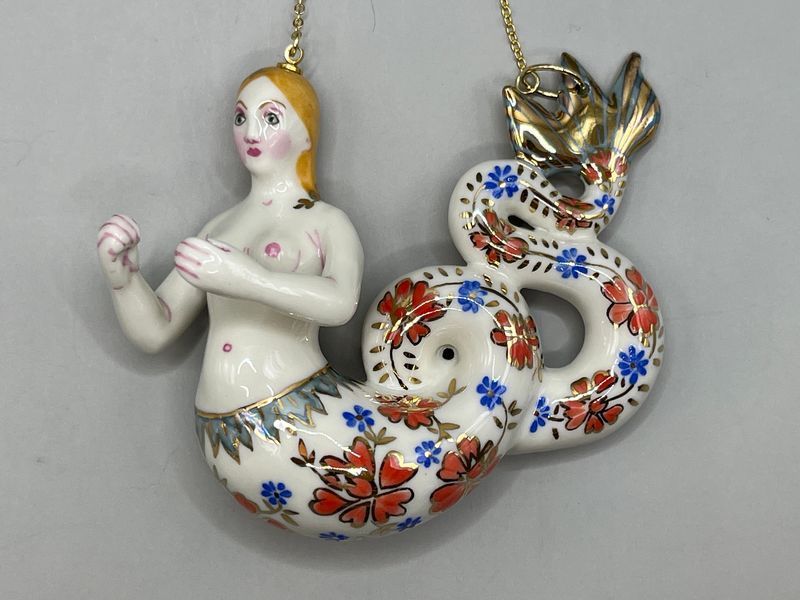 Mermaid Christmas tree decoration