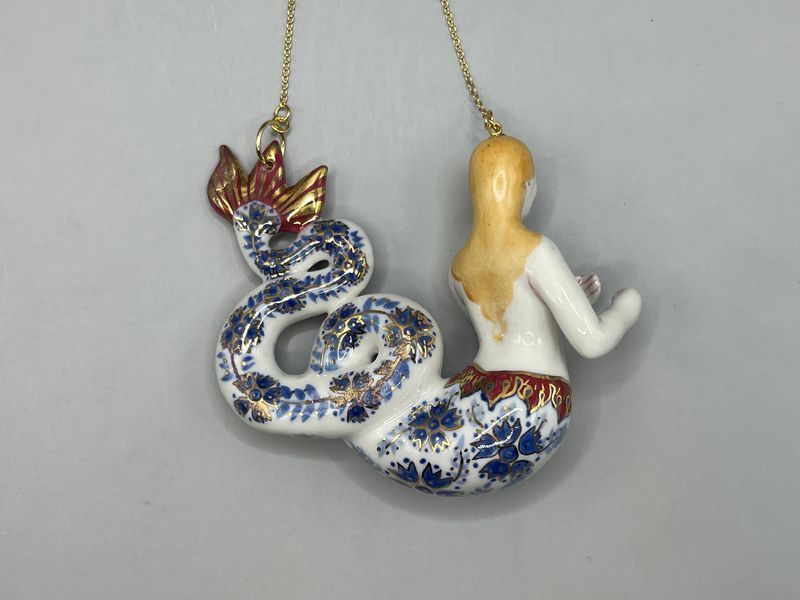 Mermaid Christmas tree decoration