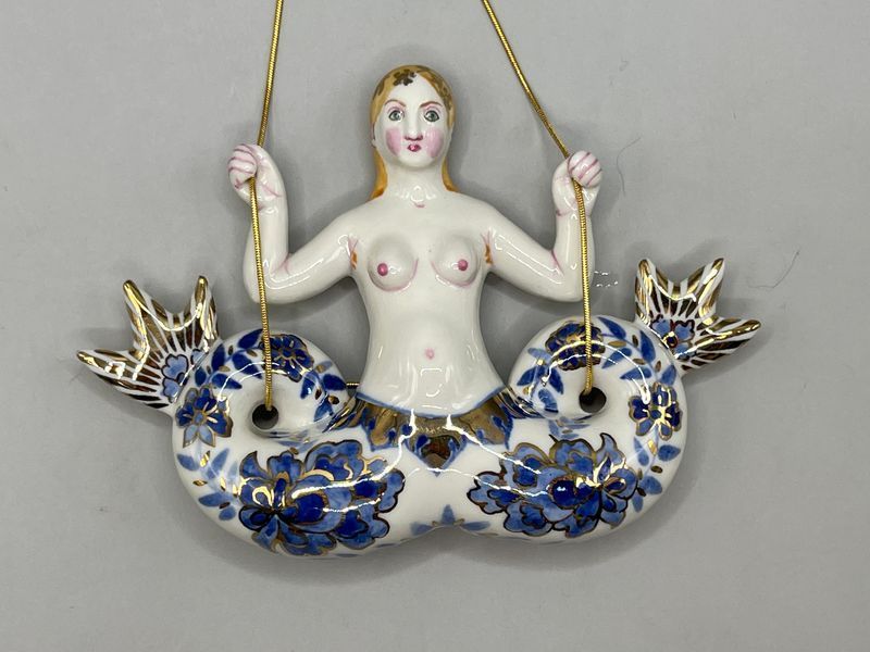 Mermaid Christmas tree decoration
